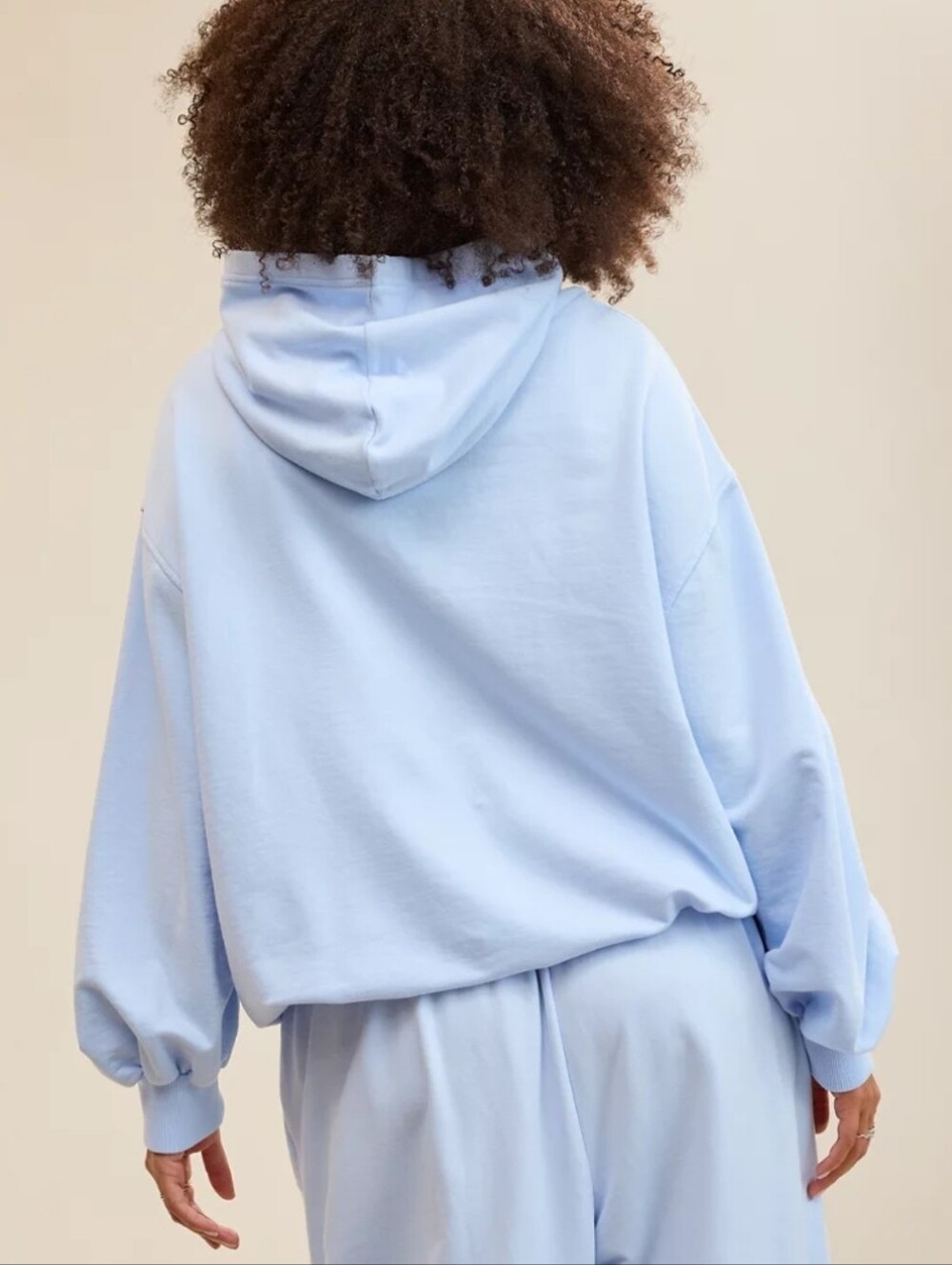 NWT - Aerie Light Blue Hoodie - Size L - Picture 3 of 4